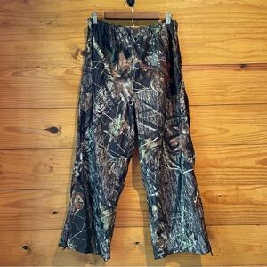 Redhead Men’s Mossy Oak Camo Camouflage Elastic Drawstring Waist Pants Large